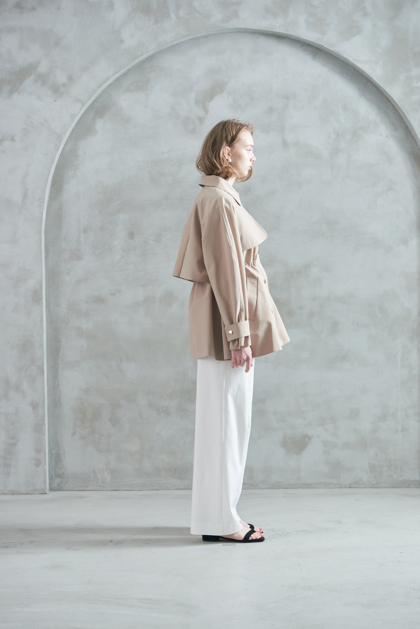 Pre Order/Tent Flare Trench Jacket