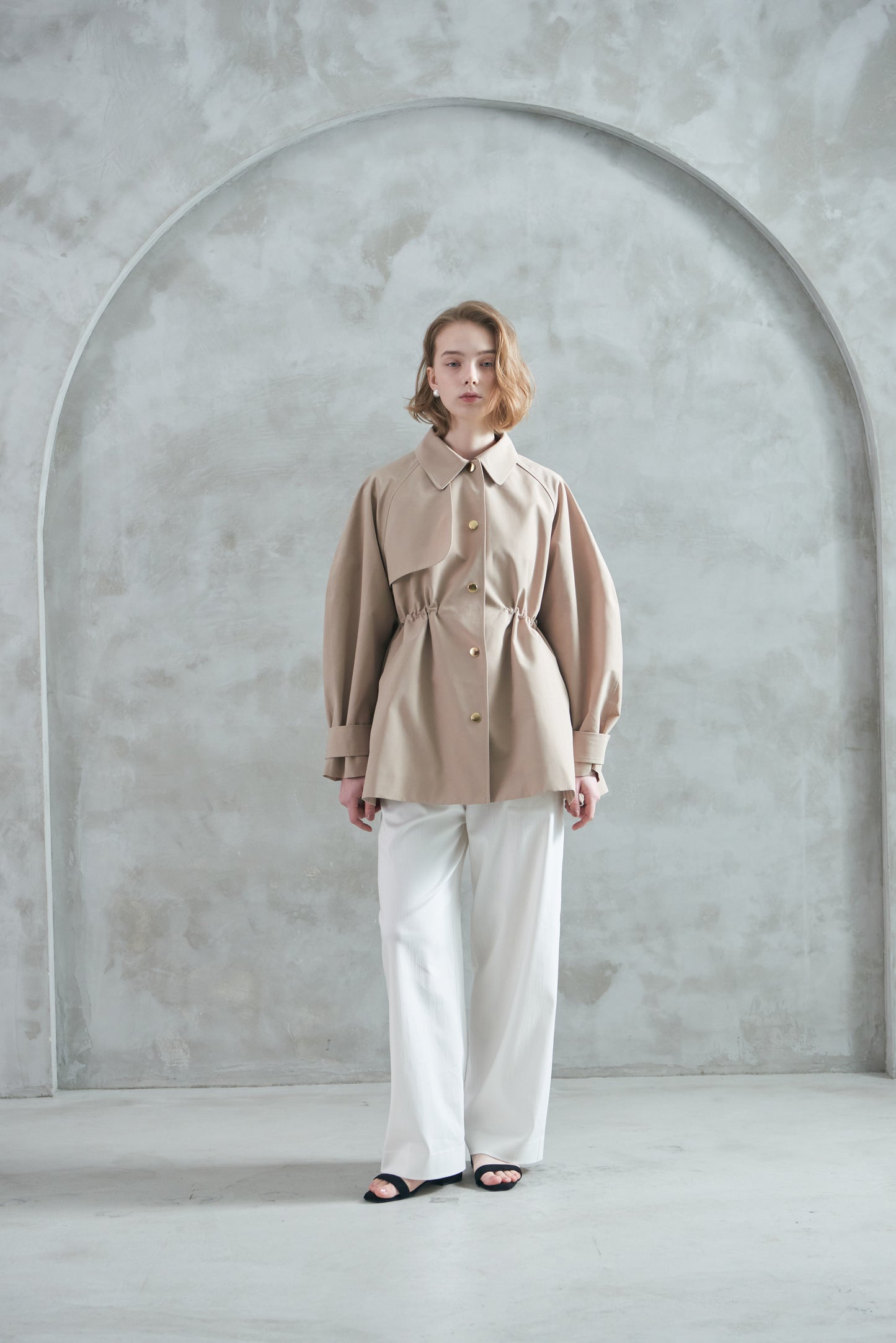 Pre Order/Tent Flare Trench Jacket