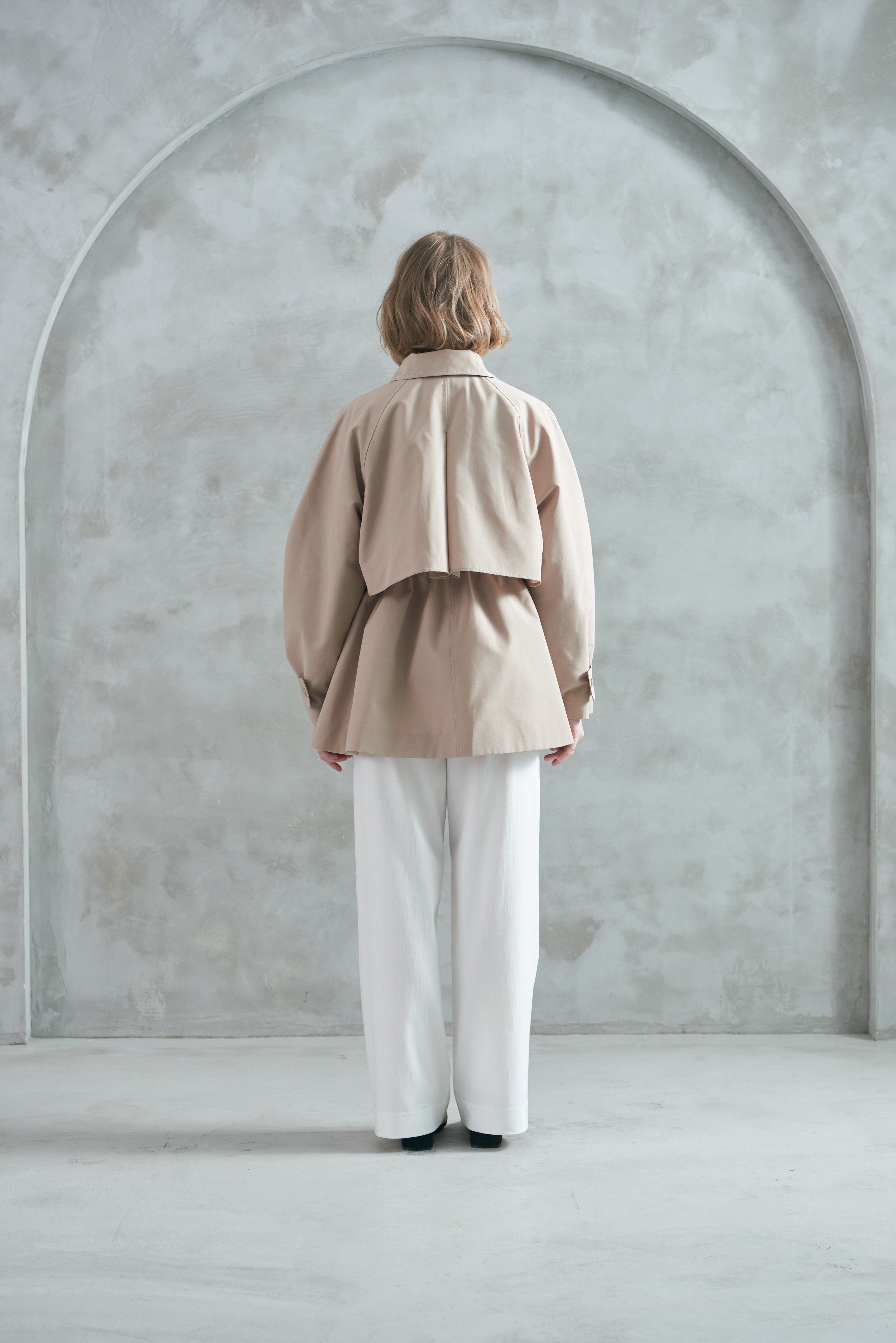 Tent Flare Trench Jacket – LIten.online Tent Flare Trench Jacket – LIten.online