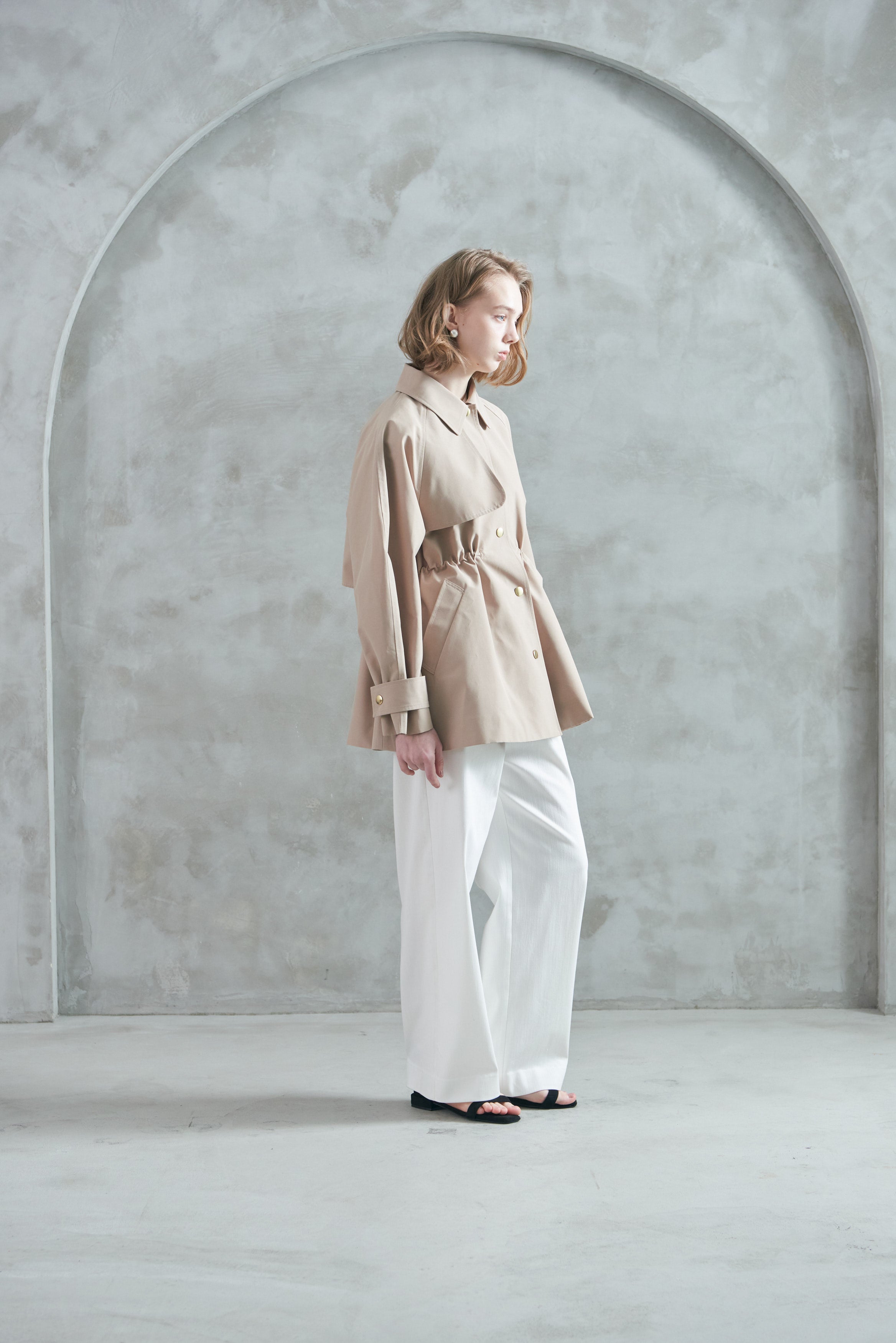 hika様⭐︎リテン⭐︎Tent Flare Trench Jacket⭐︎トレンチ Tent Flare Trench Jacket – LIten.online
