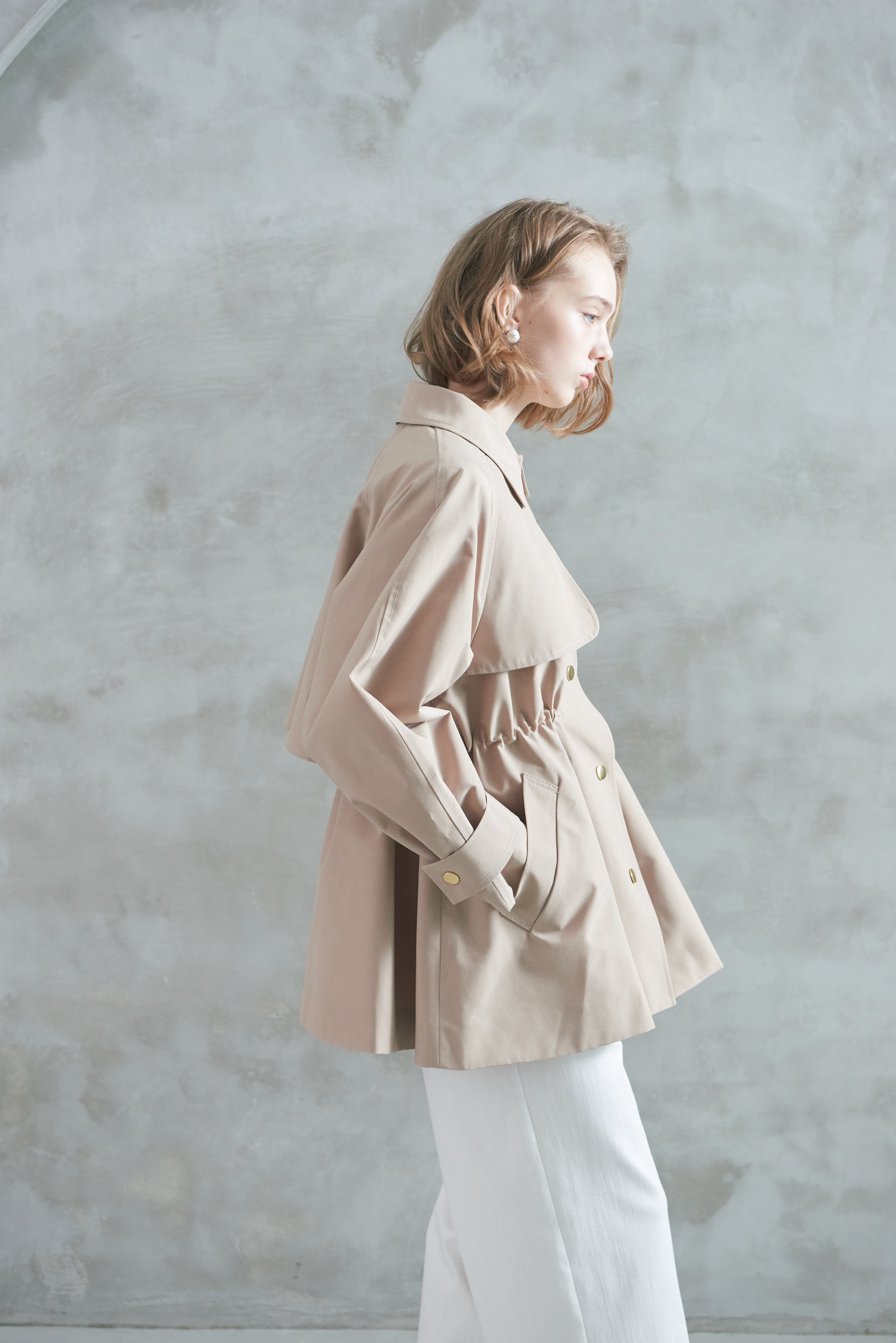 Tent Flare Trench Jacket – LIten.online