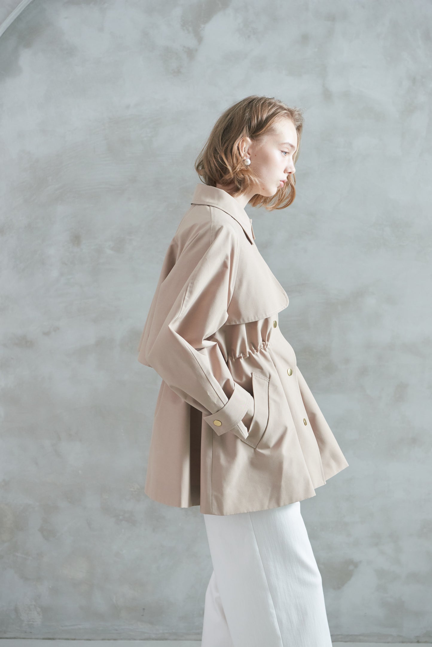 Pre Order/Tent Flare Trench Jacket