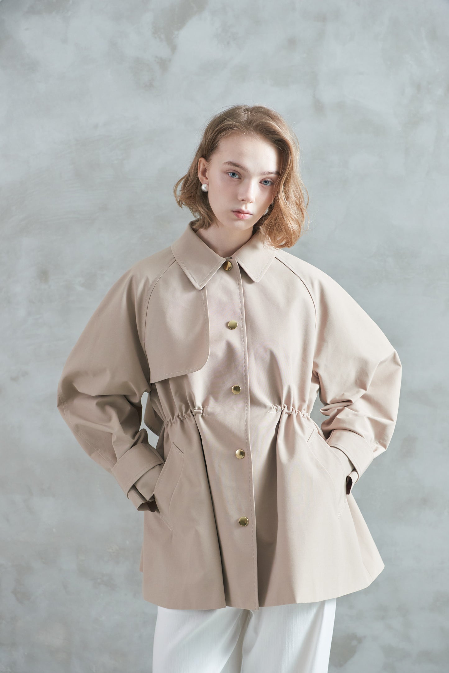 Pre Order/Tent Flare Trench Jacket