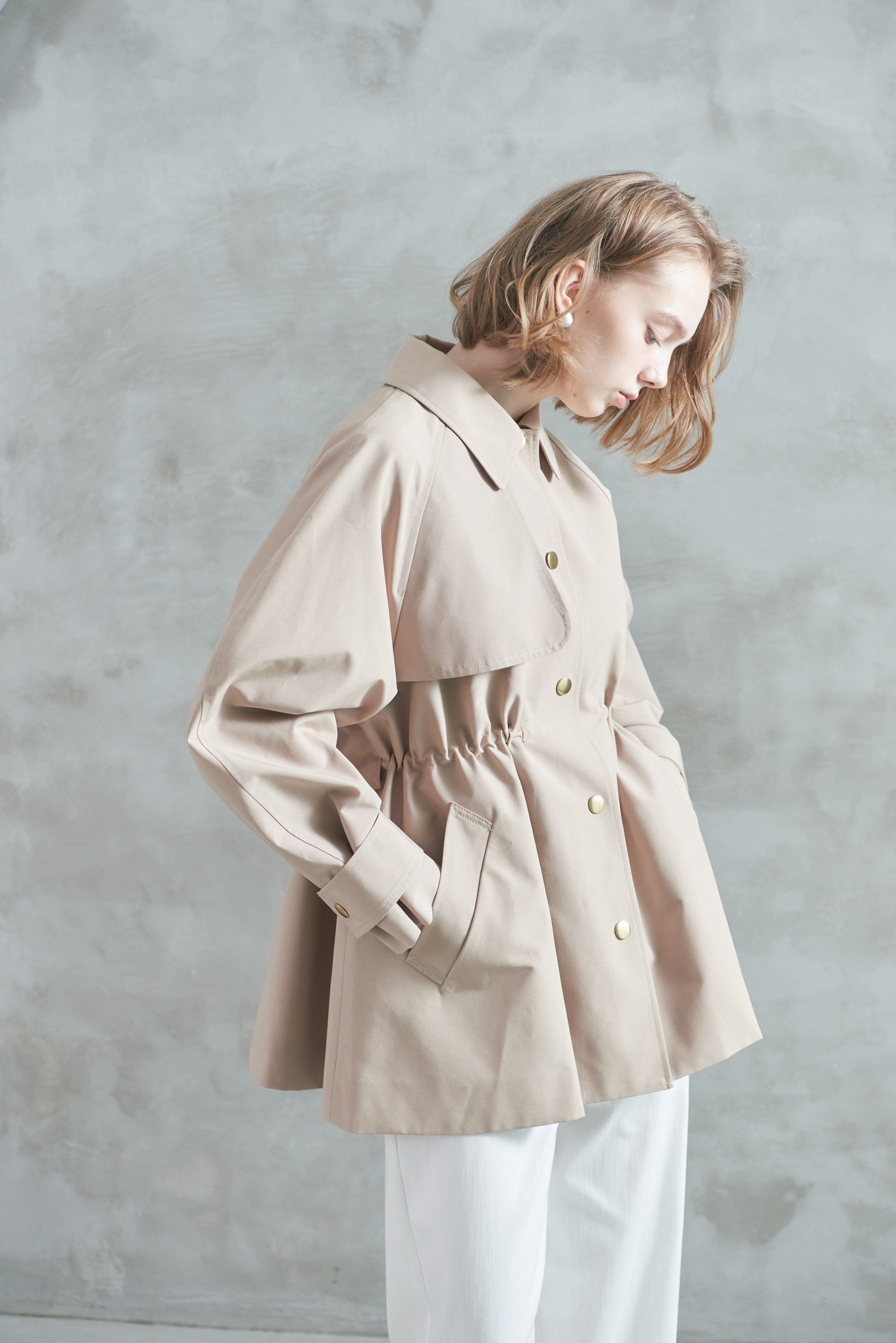 美品　liten トレンチコート Tent Flare Trench Jacket – LIten.online
