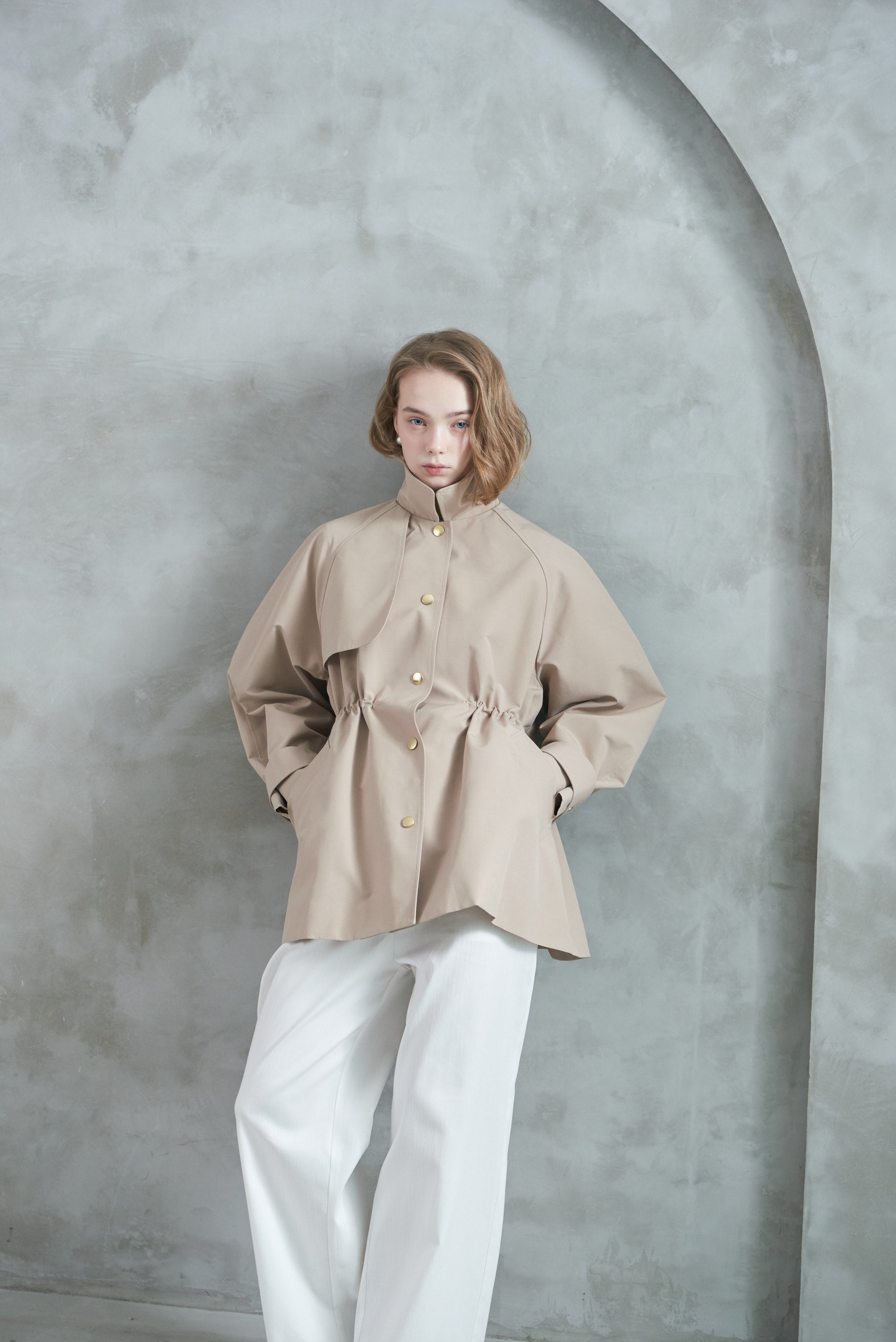 Liten／Tent Flare Trench Jacket リテン Tent Flare Trench Jacket – LIten.online