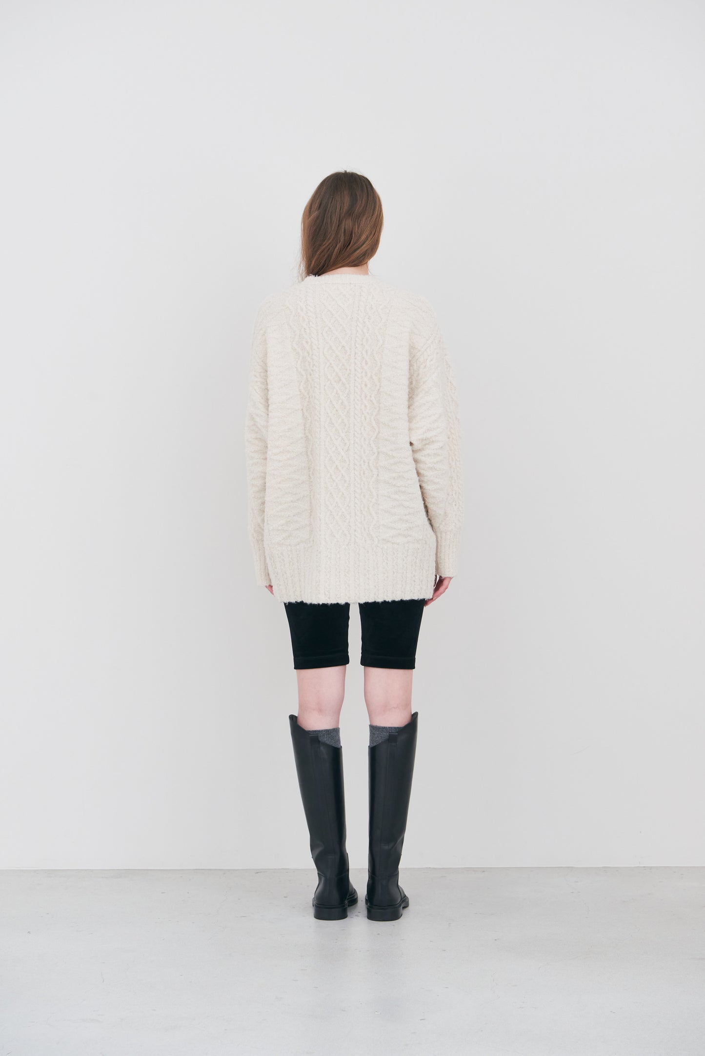 Fluffy Cable Knit