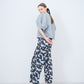 Pre Order // Velour ink wave pants