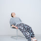 Pre Order // Velour ink wave pants