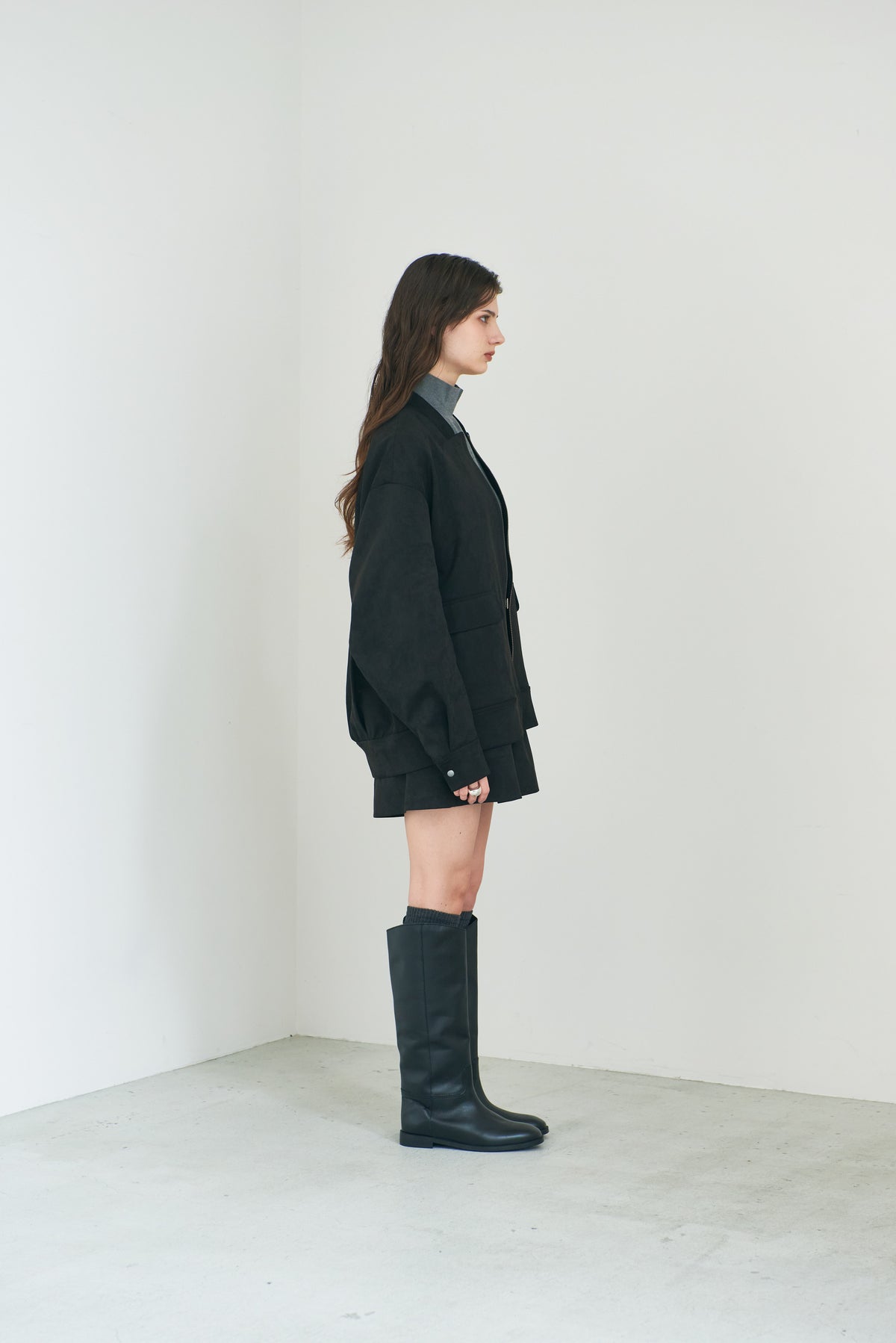 【PRE ORDER】Suede Zip Jacket