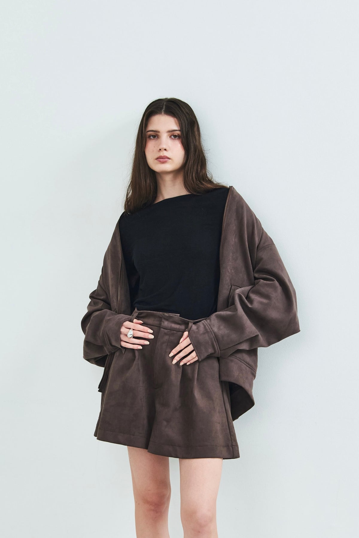 【PRE ORDER】Suede Zip Jacket