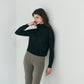 Sheer High Neck Knit