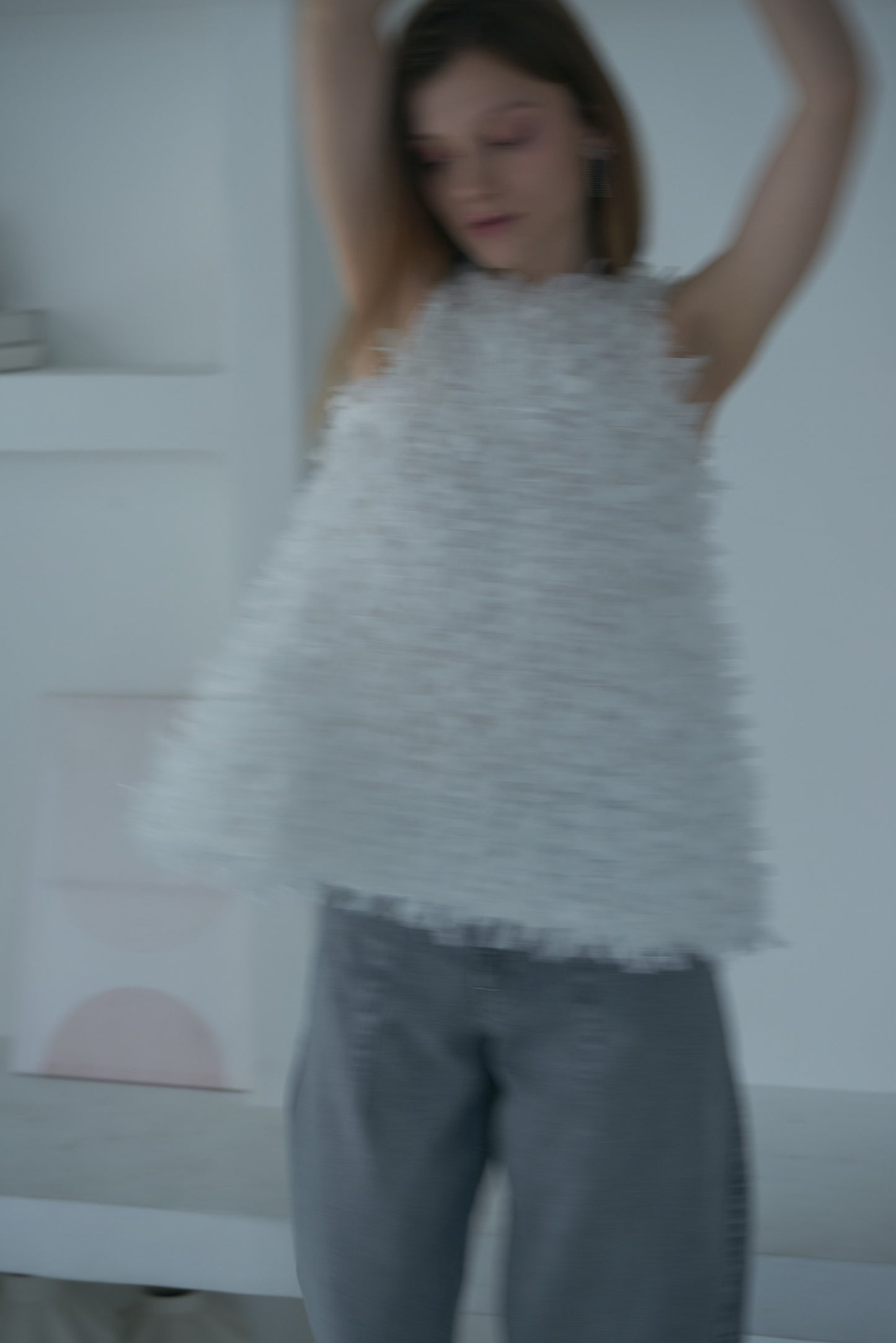 Fluffy Feather Top