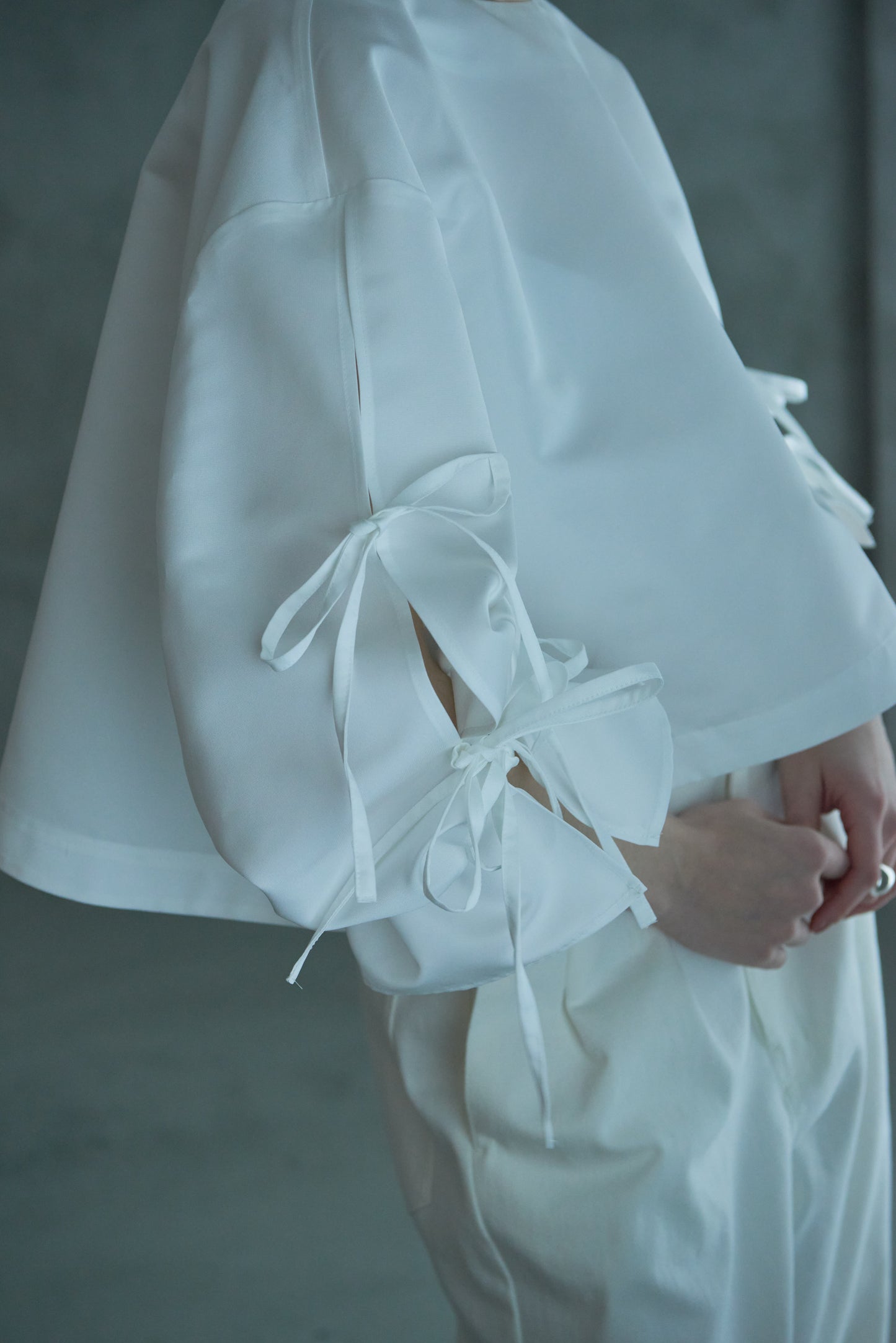 Pre Order/Tie Sleeve Blouse