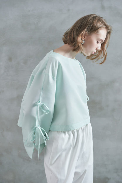 Pre Order/Tie Sleeve Blouse
