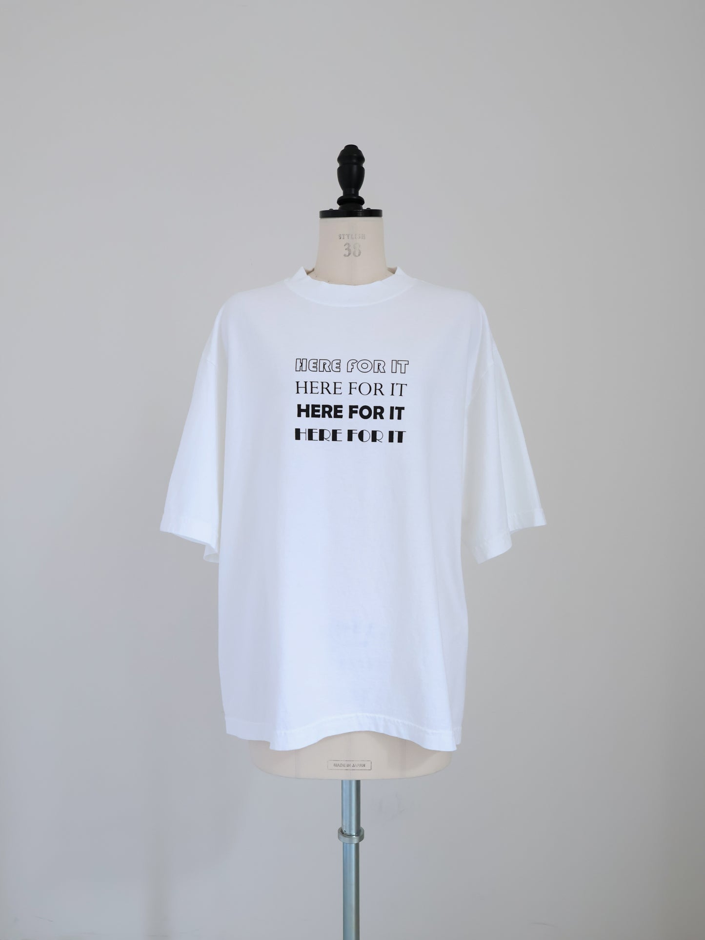 Boyfriend Tee (Here for it)