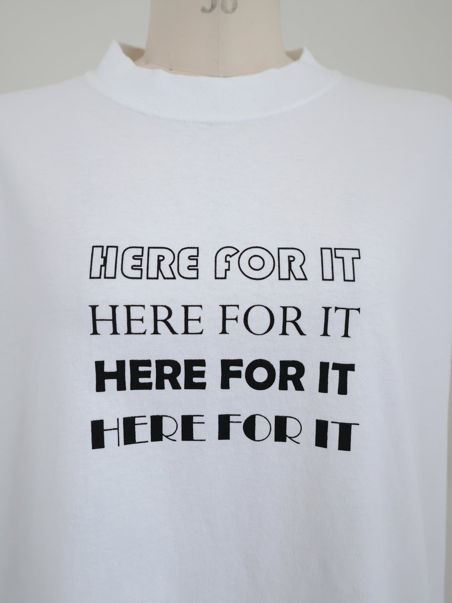 Boyfriend Tee (Here for it)