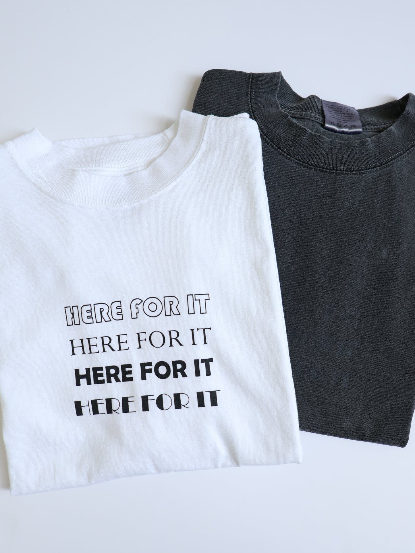 Boyfriend Tee (Here for it)