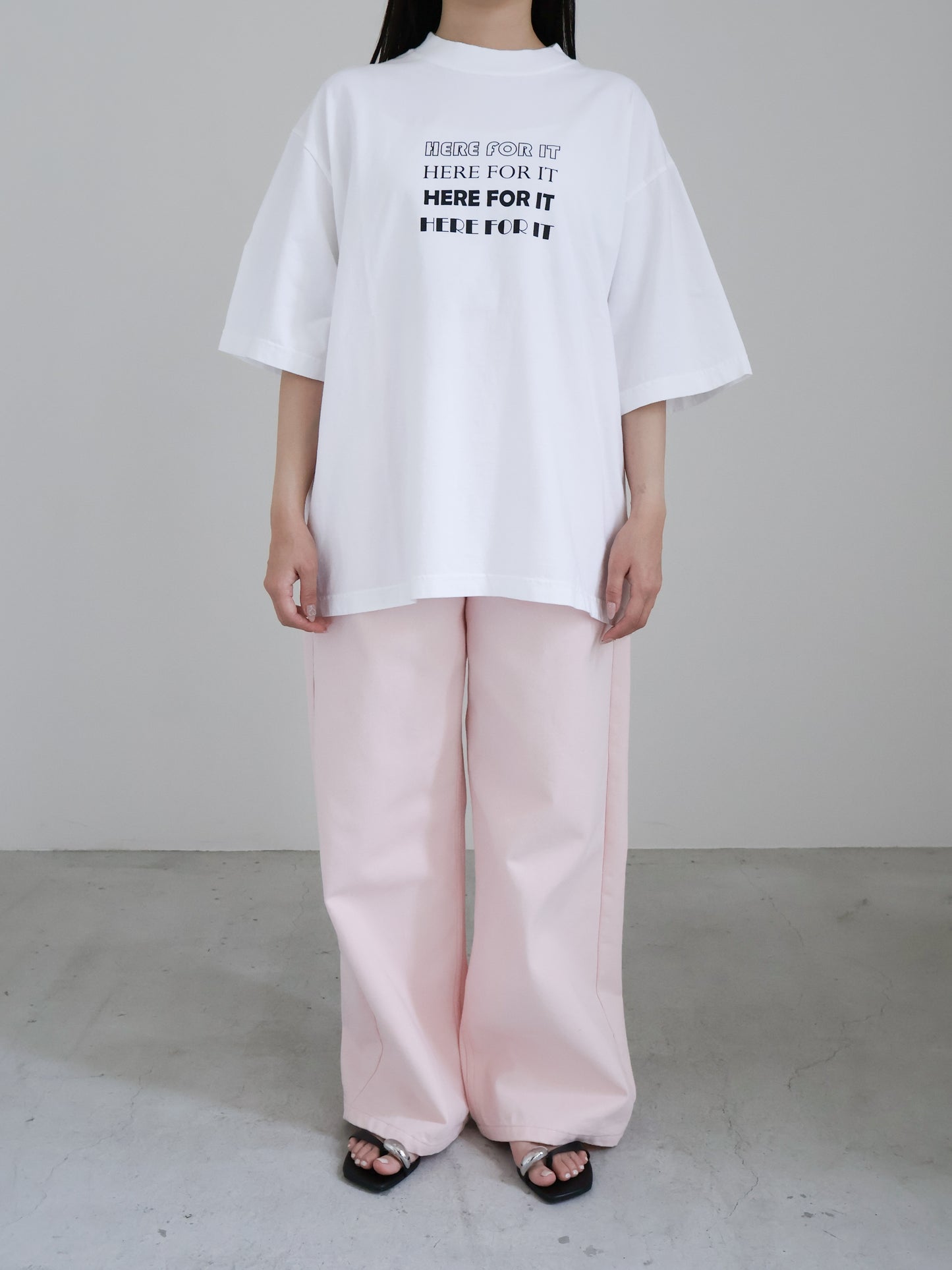 Boyfriend Tee (Here for it)