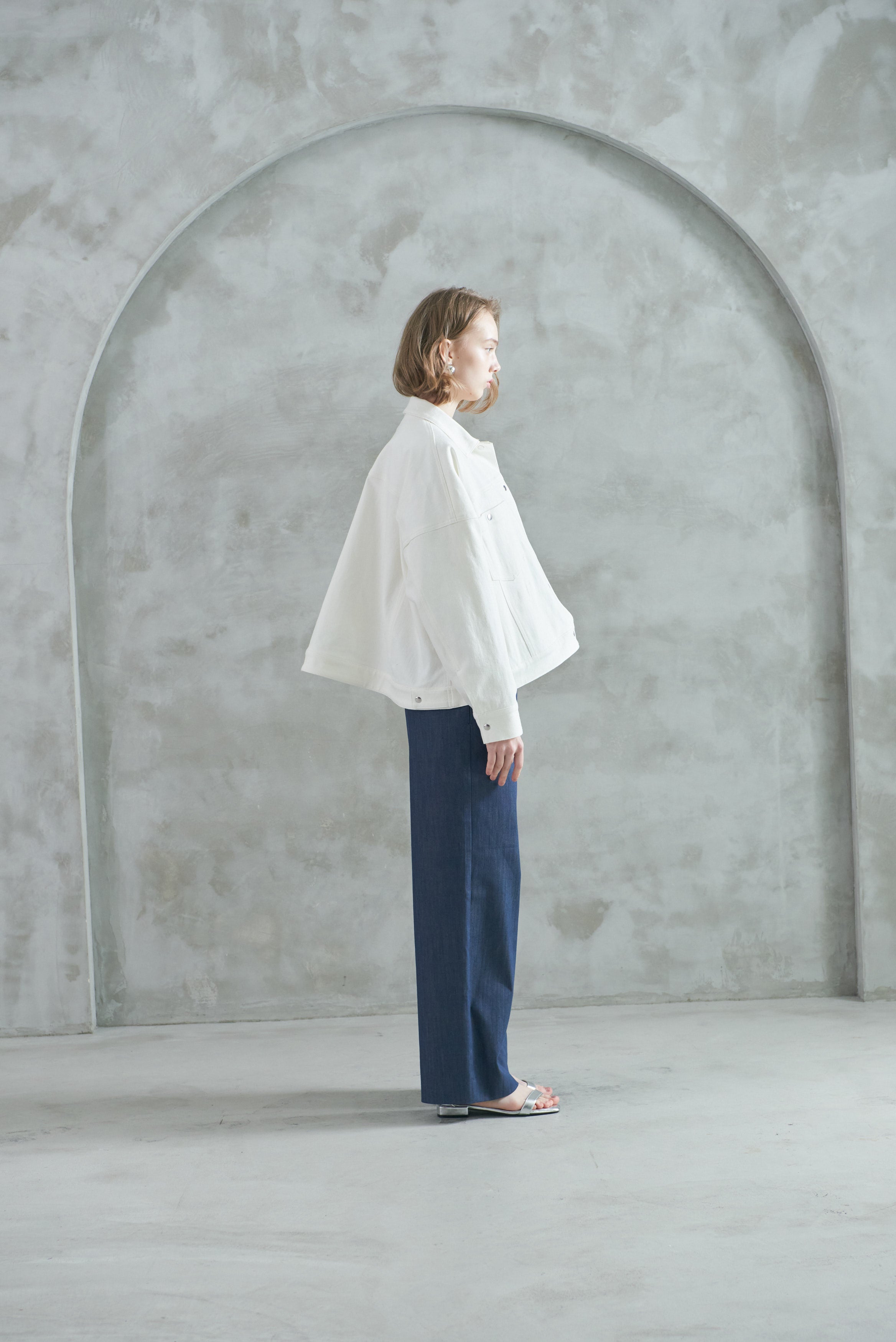 litten ヨクバリデニムジャケット　ホワイト YOKUBARI Denim JK ver.2 – LIten.online