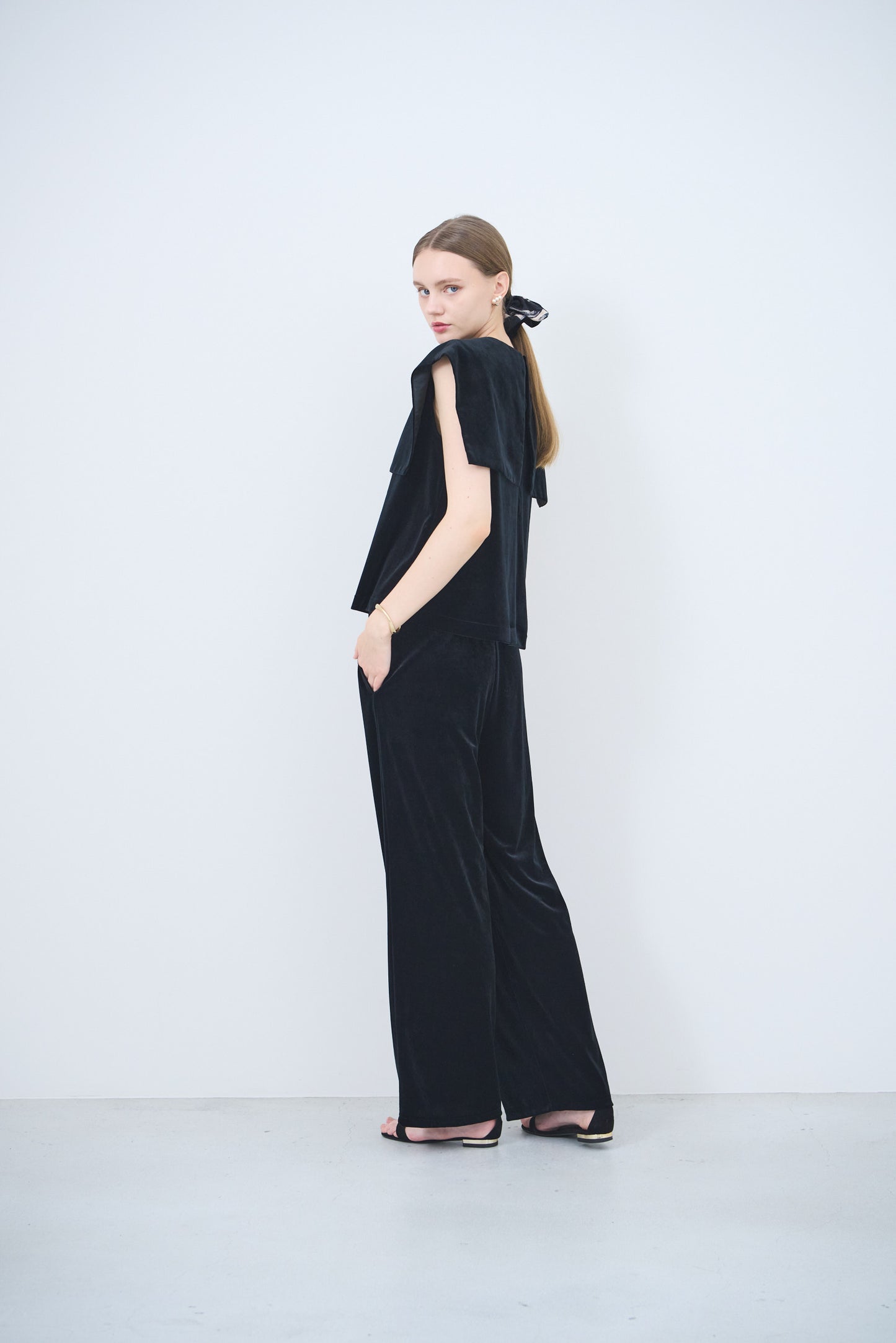 Velour wide pants (しょこちゃん専用)