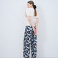 Pre Order // Velour ink wave pants