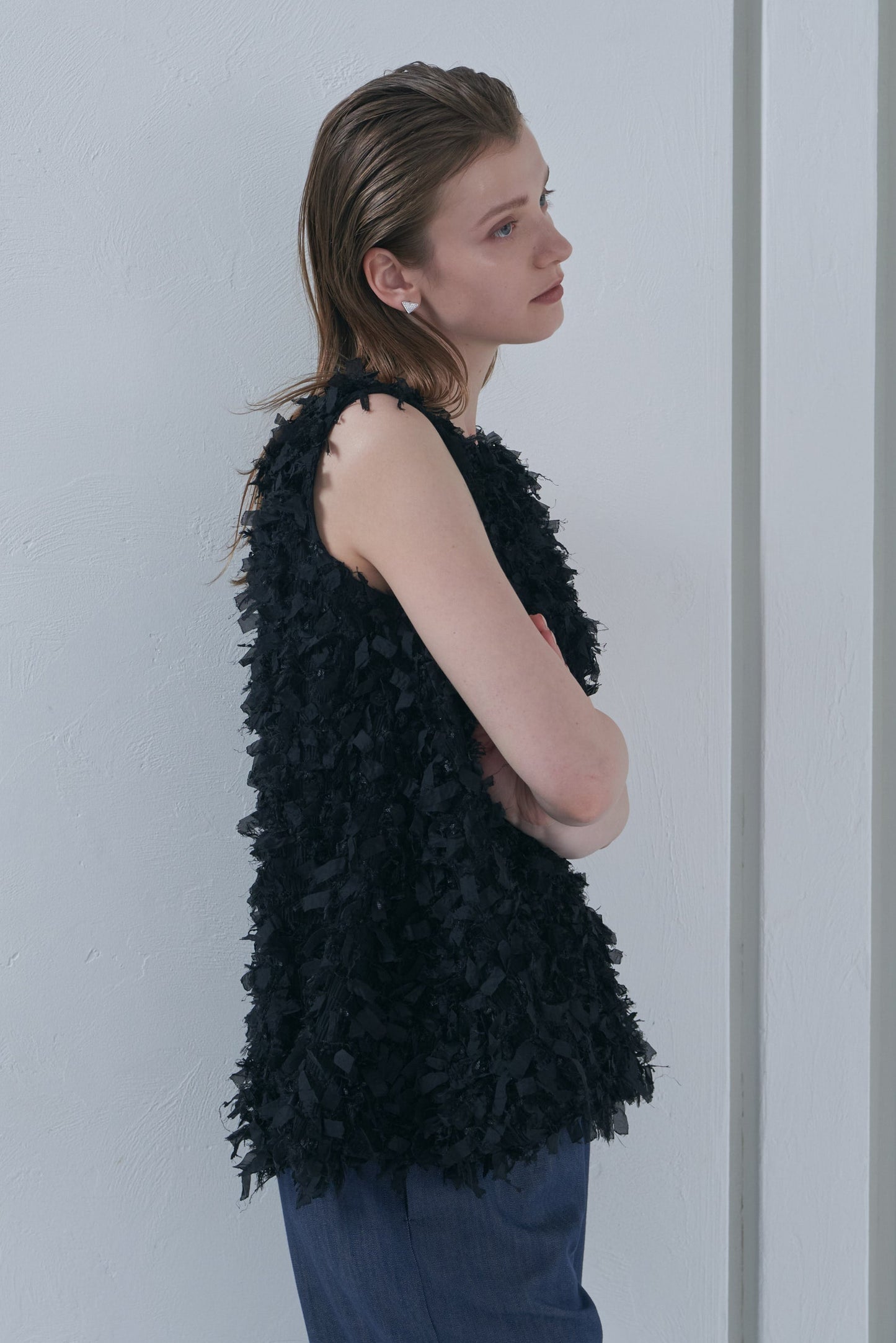 Fluffy Feather Top