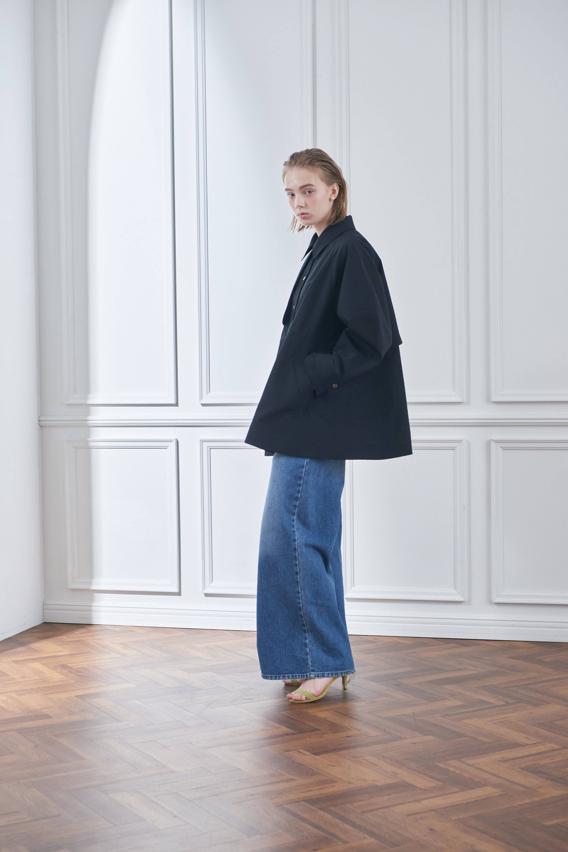 Tent Flare Trench Jacket – LIten.online