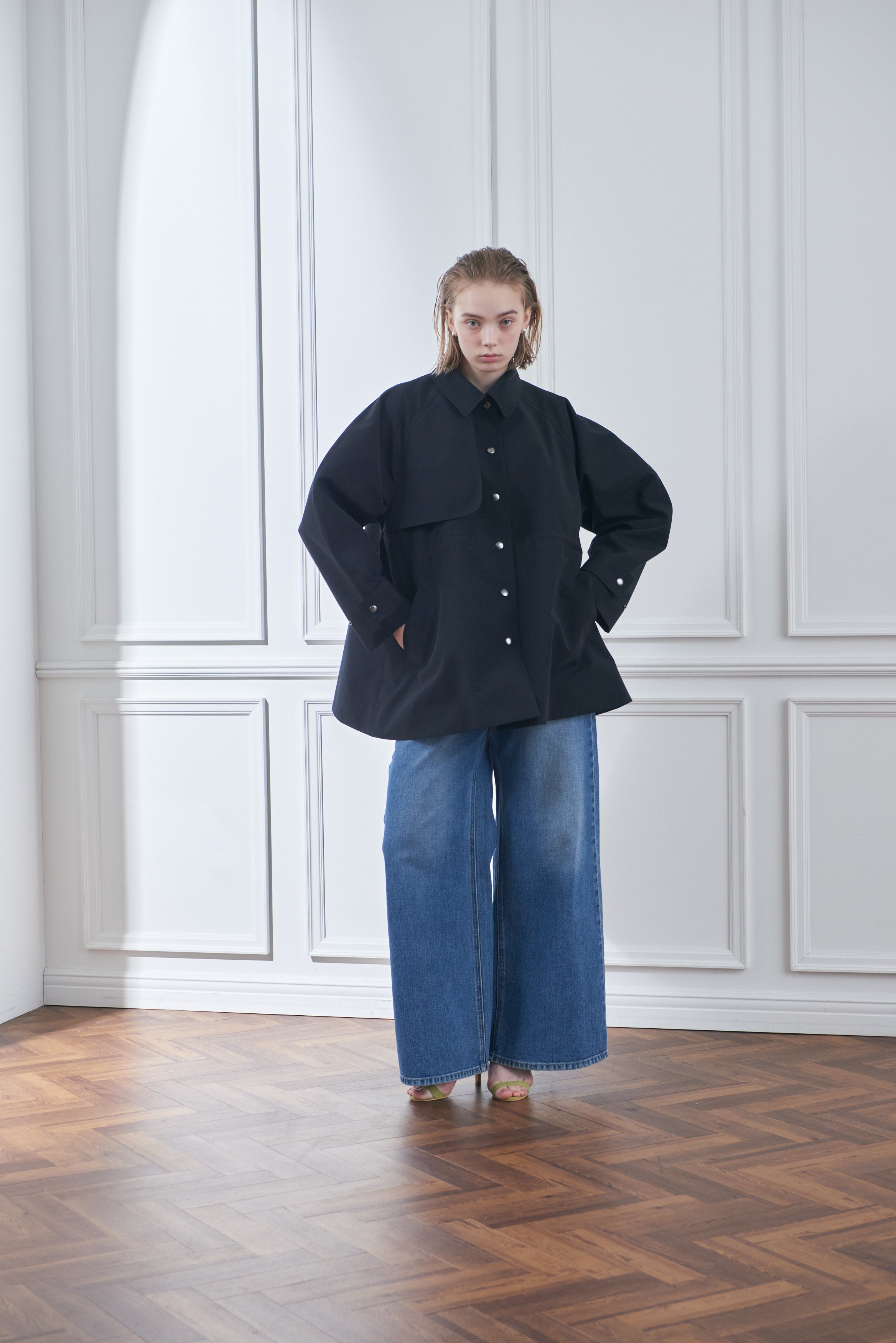 Tent Flare Trench Jacket – LIten.online