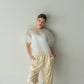 Sheer Sculpture Tops