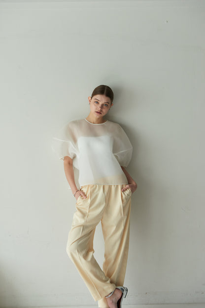 【PRE ORDER】Sheer Sculpture Tops