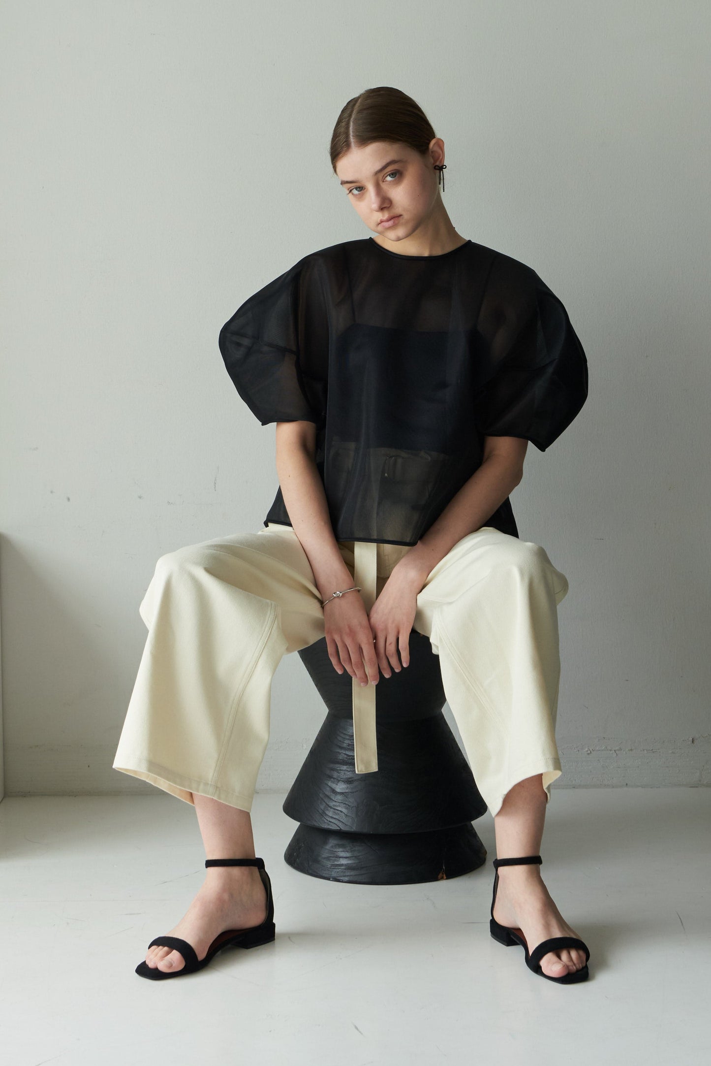 【PRE ORDER】Sheer Sculpture Tops