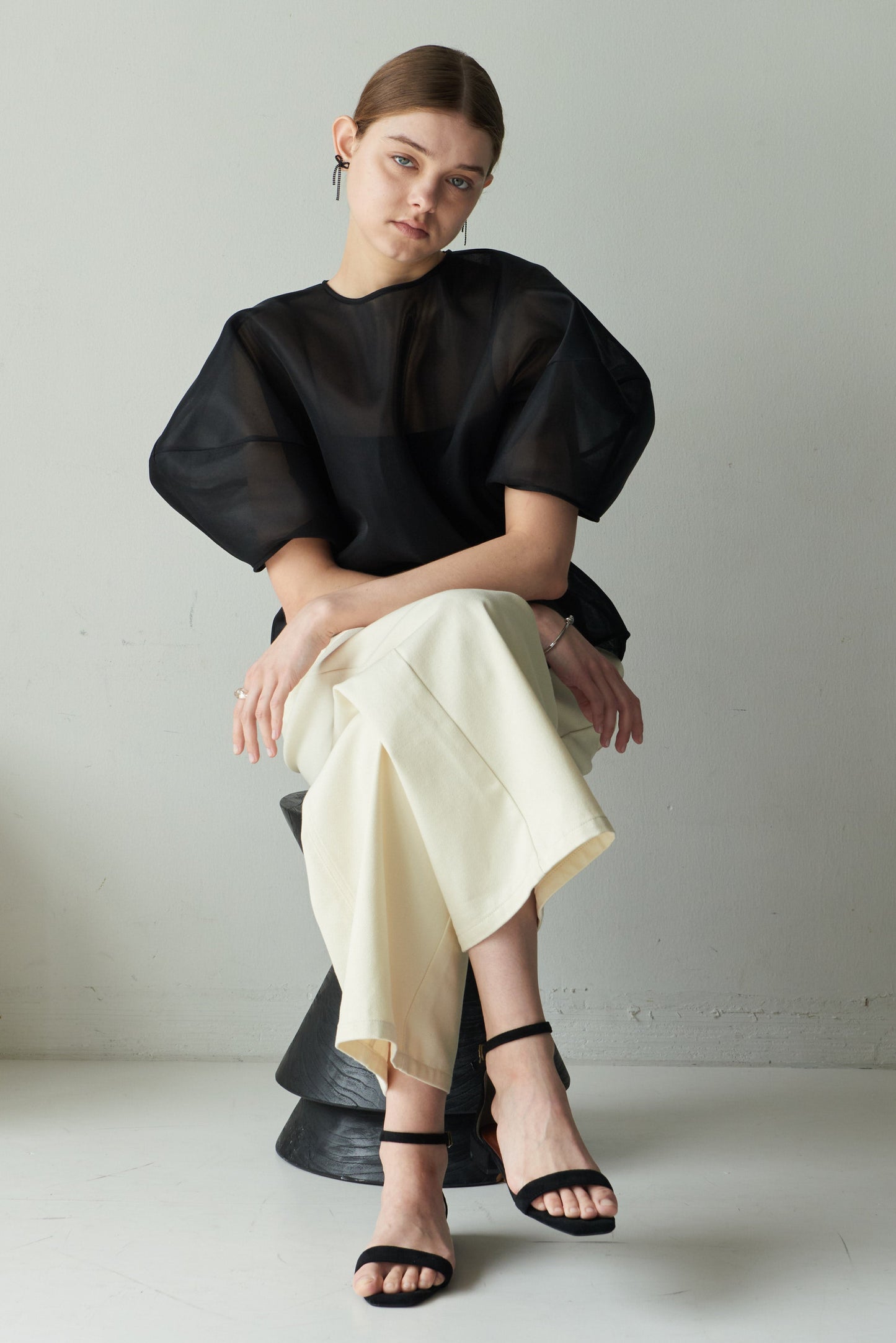 【PRE ORDER】Sheer Sculpture Tops
