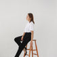 Velour easy pants
