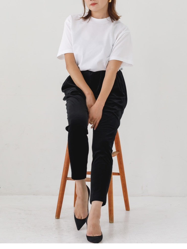 Velour easy pants