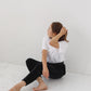 Velour easy pants