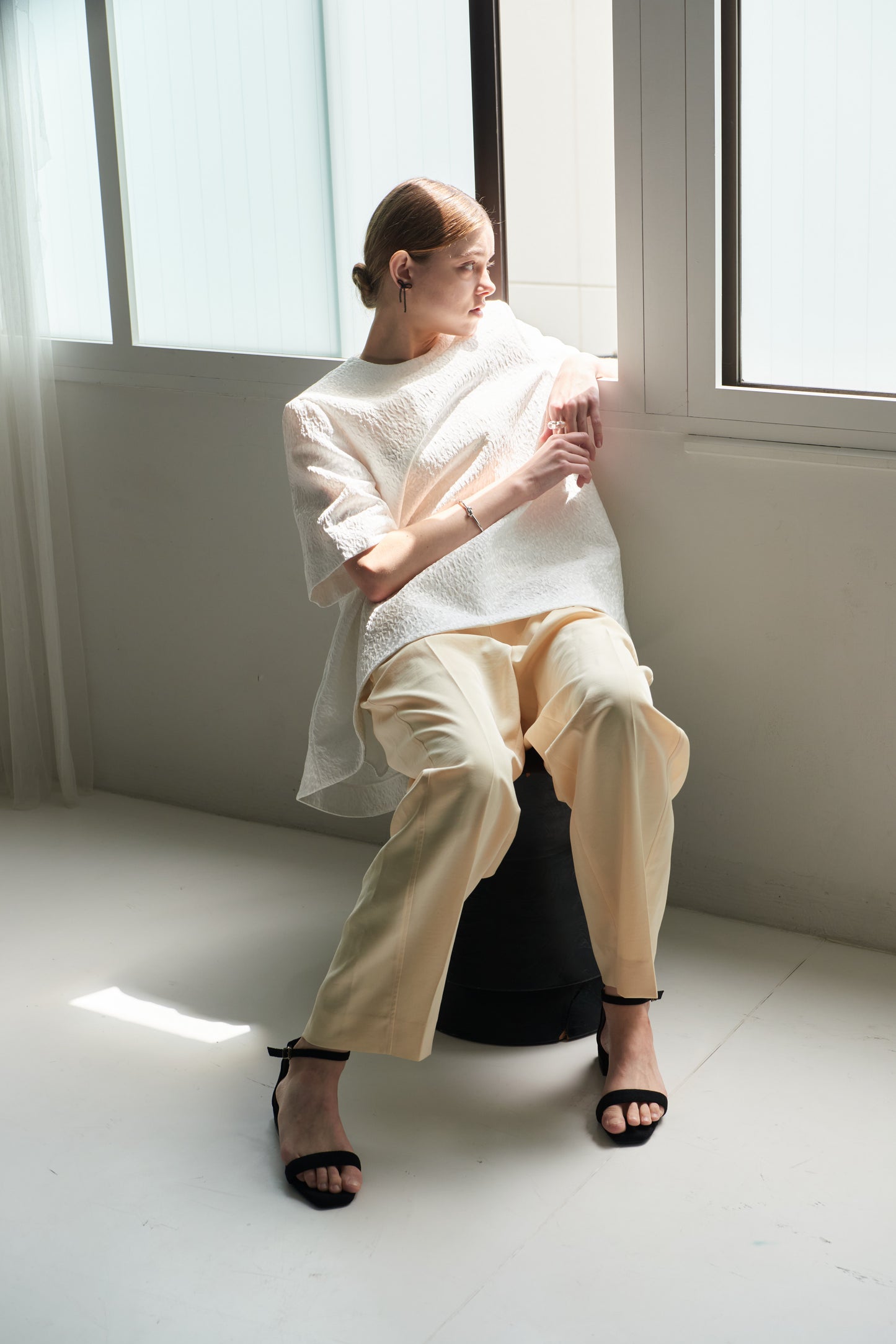 【PRE ORDER】Tent form BL - Flower Jacquard -