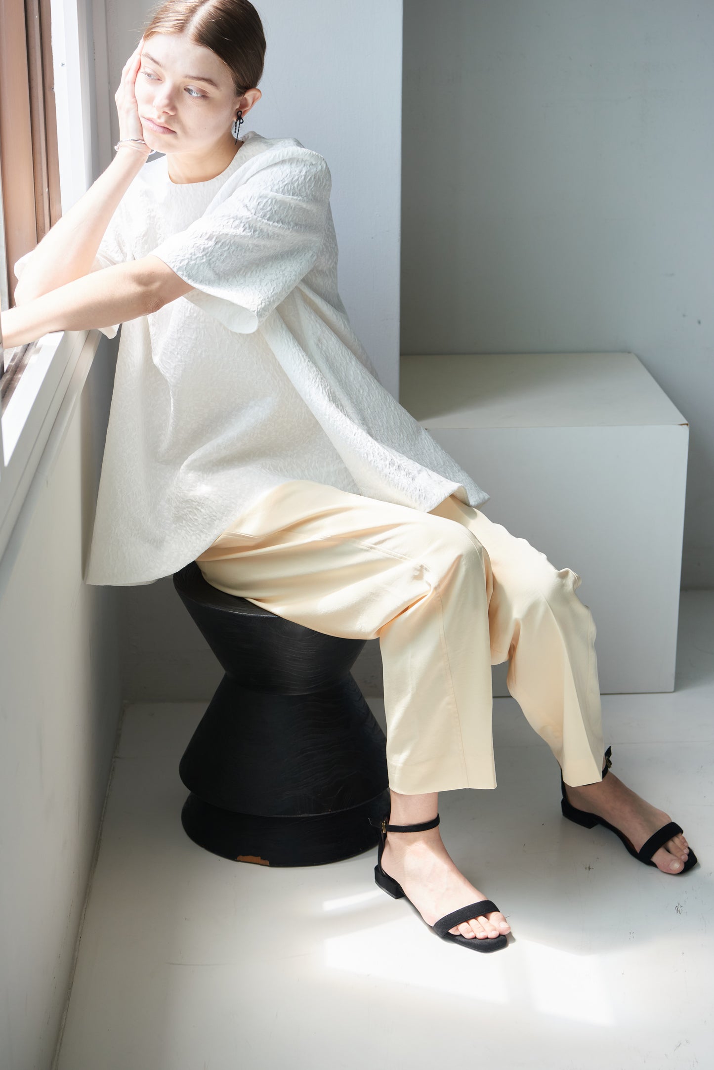 【PRE ORDER】Tent form BL - Flower Jacquard -