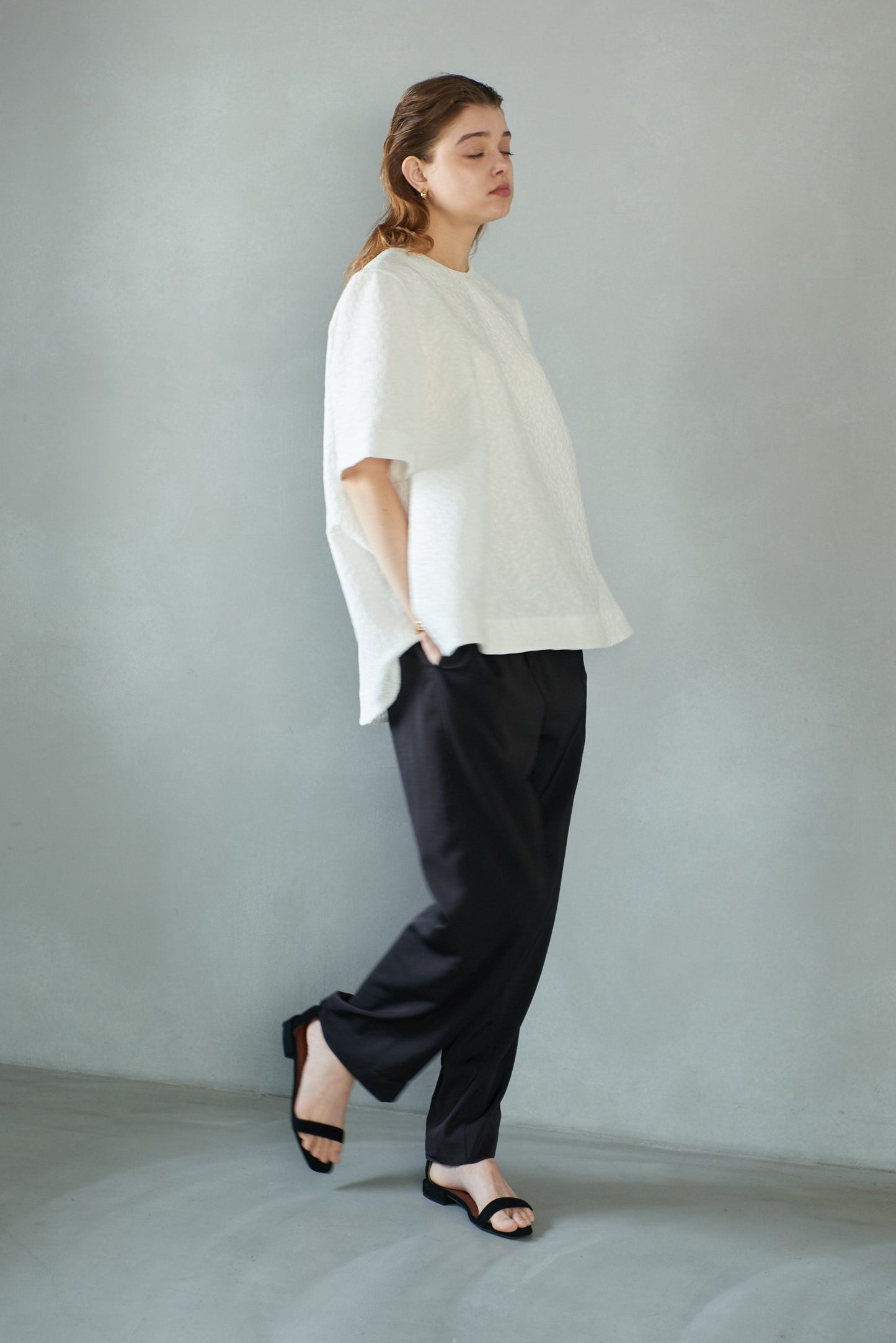 【PRE ORDER】Tent form BL - Flower Jacquard -