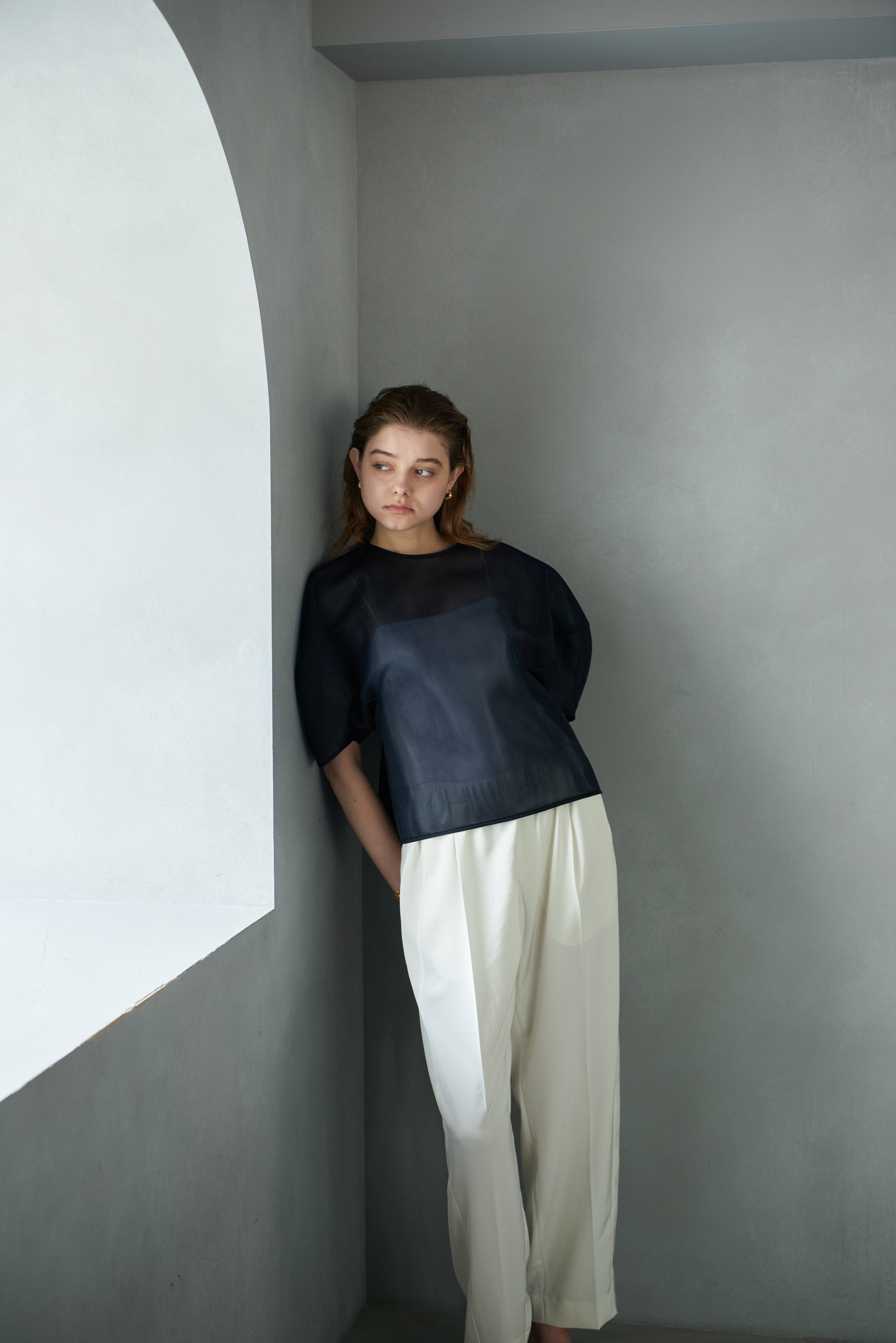 トップス LITEN Sheer Sculpture Tops Sheer Sculpture Tops – LIten.online