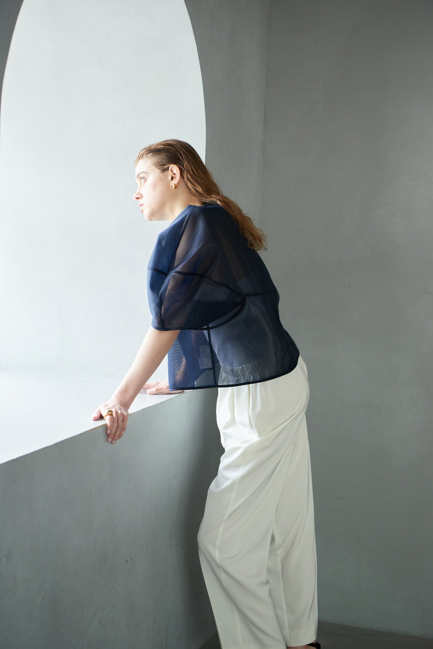 【PRE ORDER】Sheer Sculpture Tops