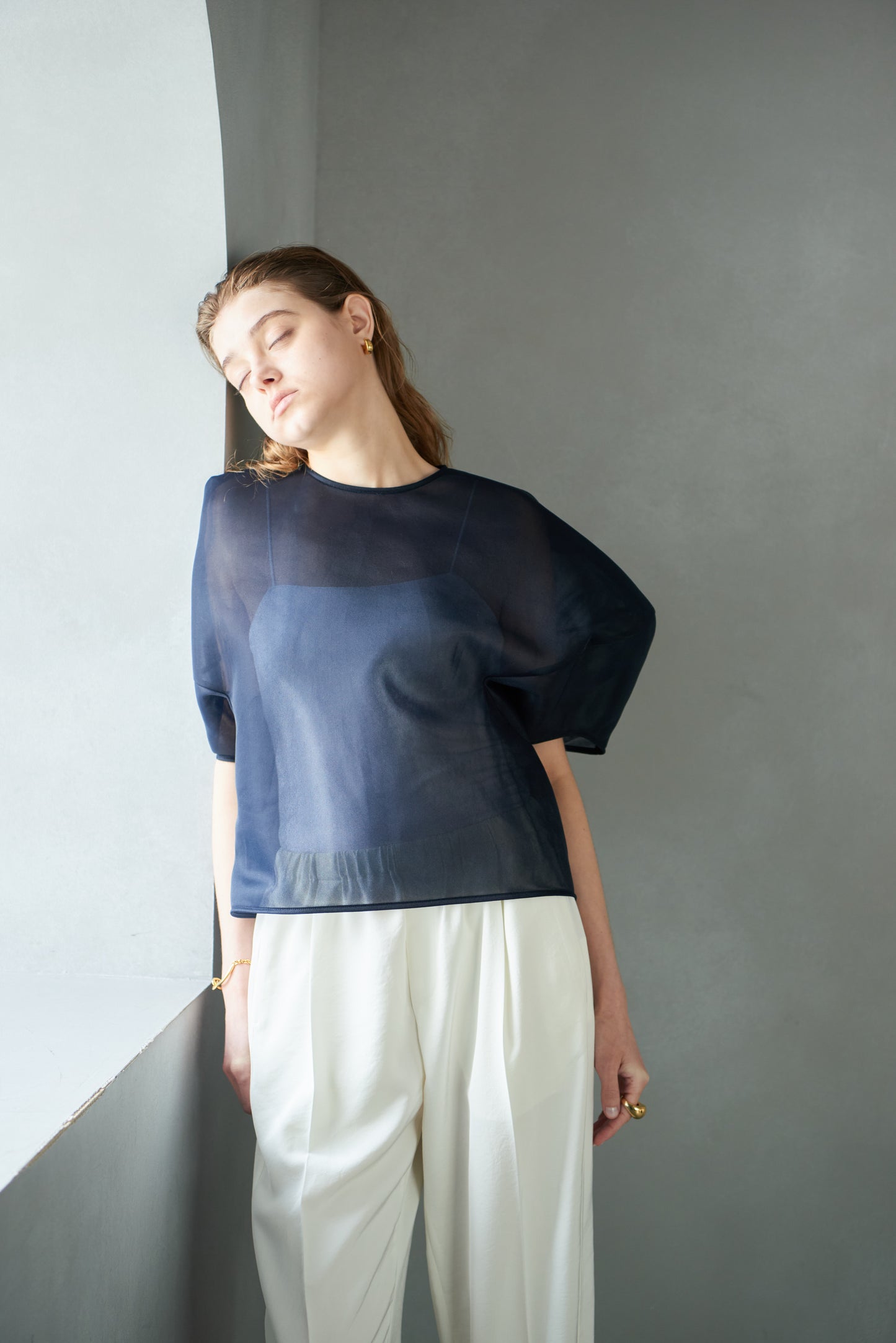 【PRE ORDER】Sheer Sculpture Tops