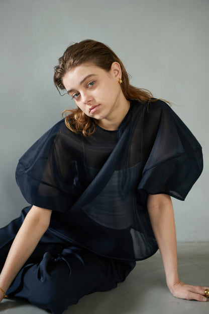 Sheer Sculpture Tops