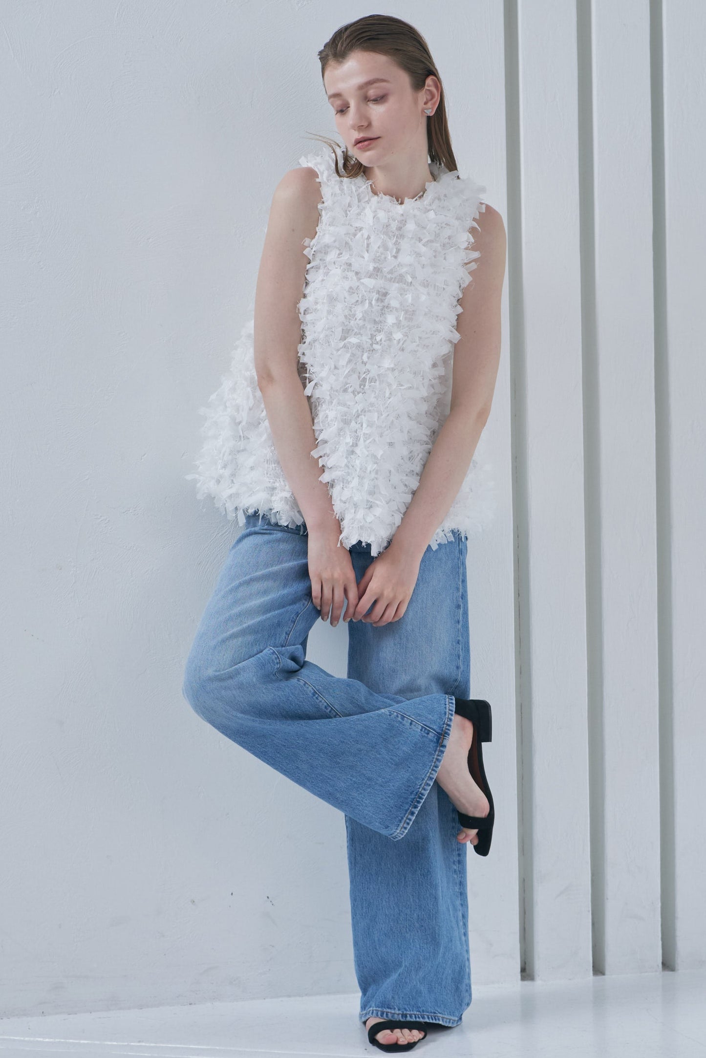 Fluffy Feather Top
