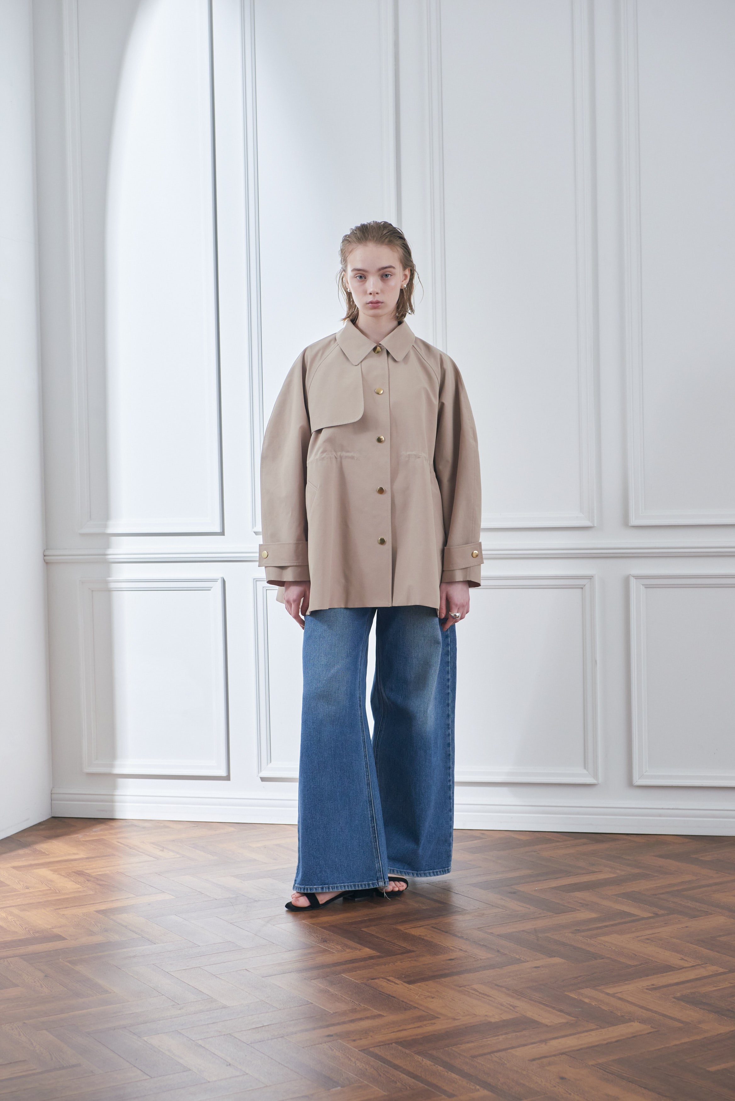 Tent Flare Trench Jacket – LIten.online
