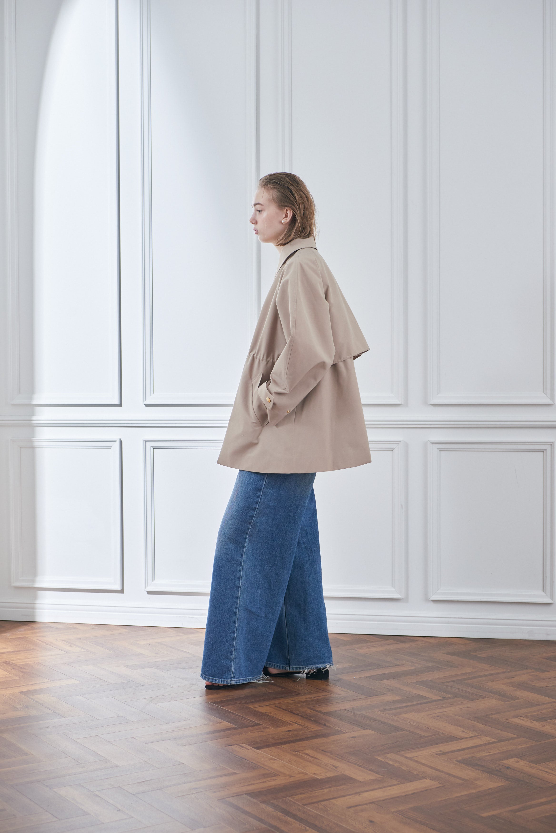 Tent Flare Trench Jacket – LIten.online