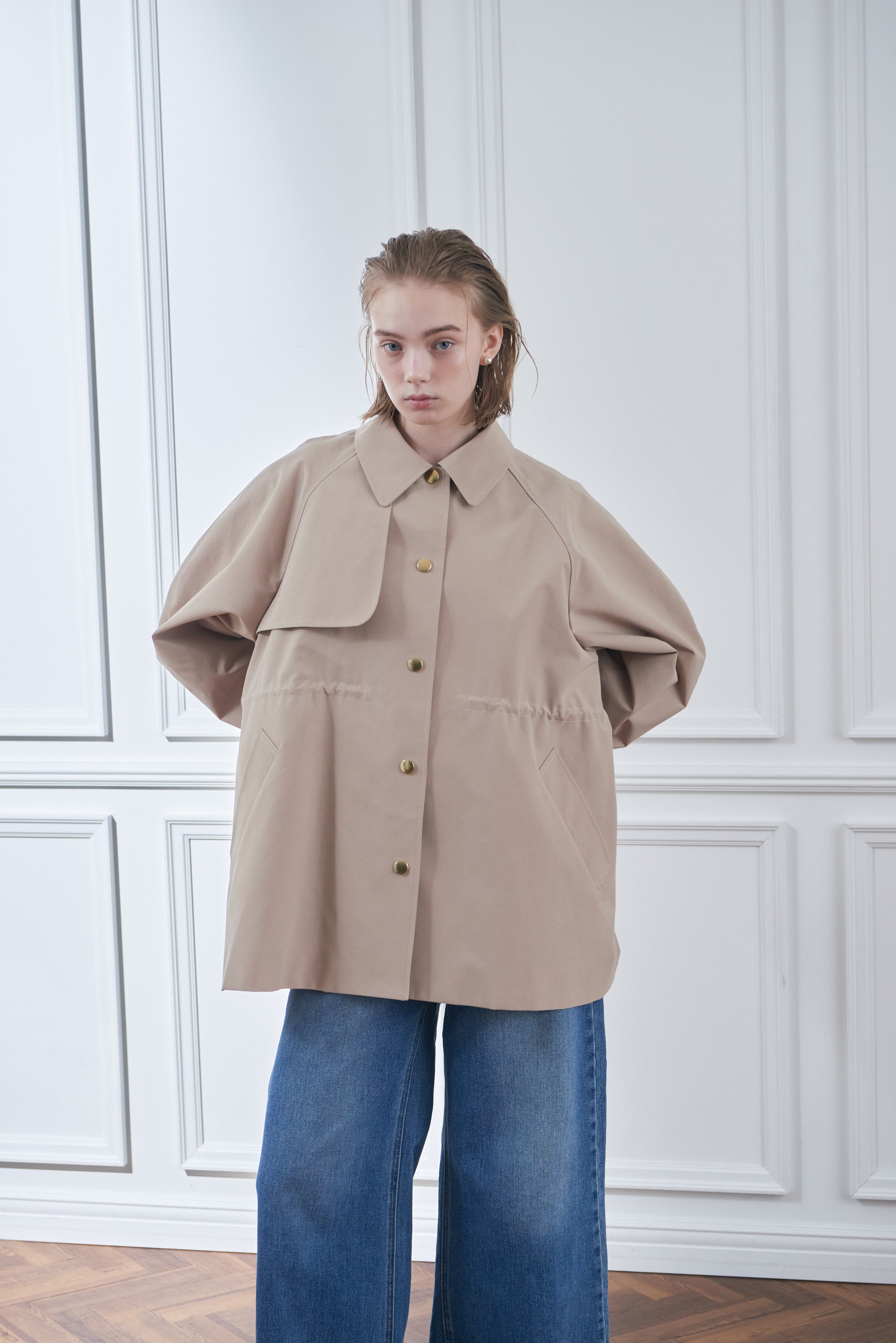 Tent Flare Trench Jacket – LIten.online Tent Flare Trench Jacket – LIten.online