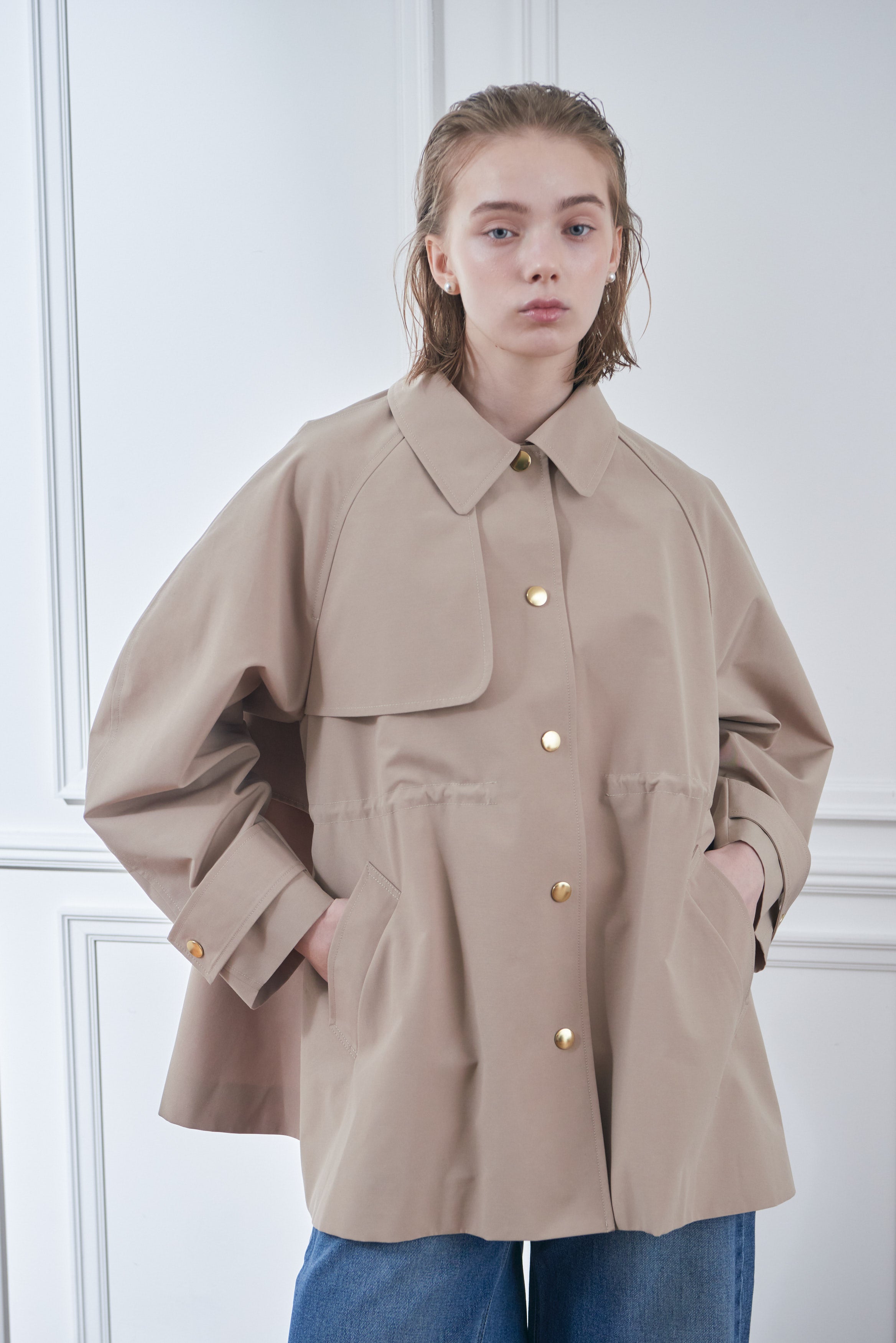 Tent Flare Trench Jacket – LIten.online