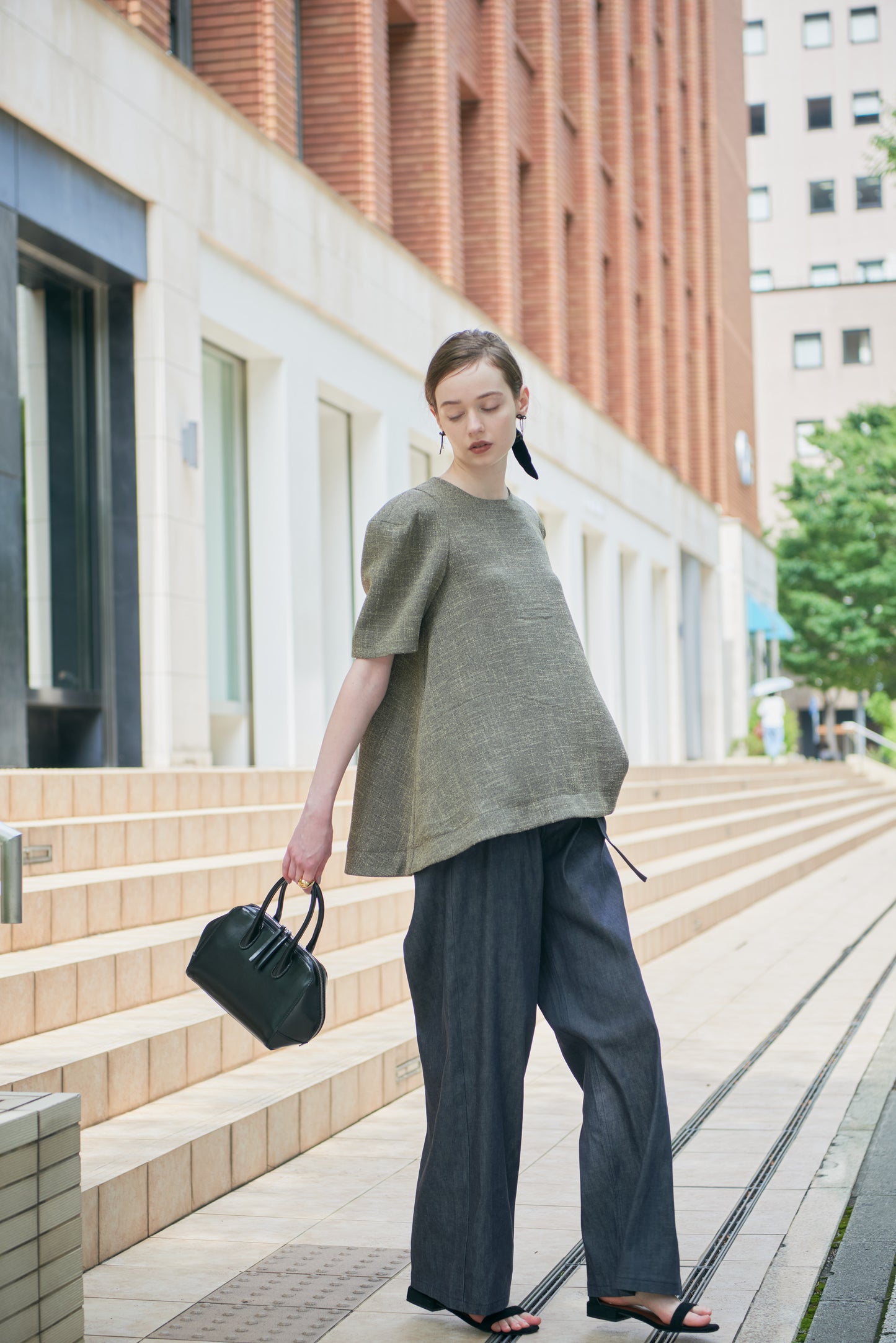 【PRE ORDER】Denim Wide Pants