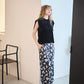 Pre Order // Velour ink wave pants