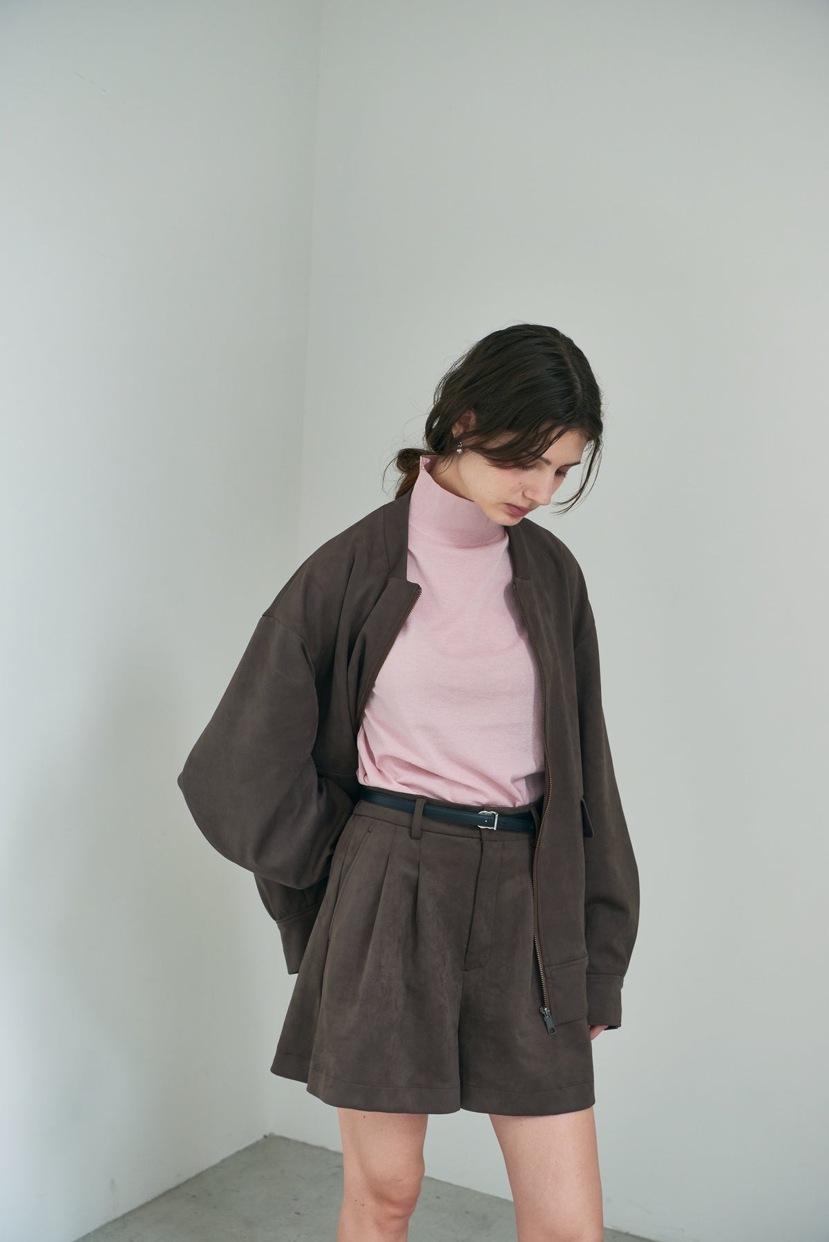 Sheer High Neck Knit